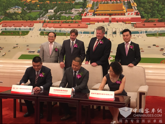 受高端市场偏爱 宇通成加拿大国际学校采购唯一指定校车