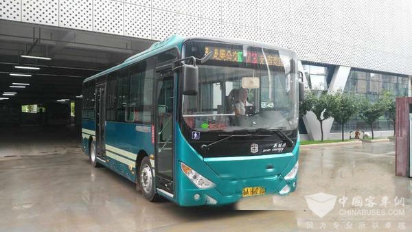 山东济南：K73路更换10辆纯电动公交车