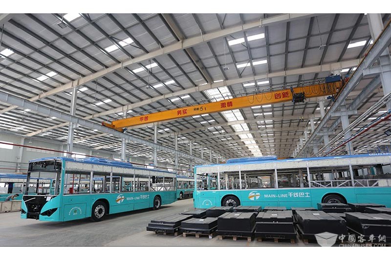 比亚迪生产车间