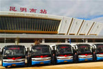 云南昆明：30条公交线将直达昆明南站，投入公交车465辆