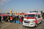 金旅海狮成“三下乡”活动唯一指定医疗服务车