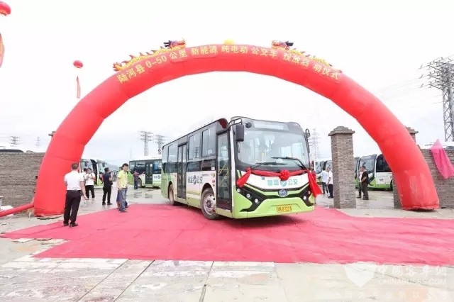 小县城大变化：比亚迪助力陆河县全面启用新能源公交