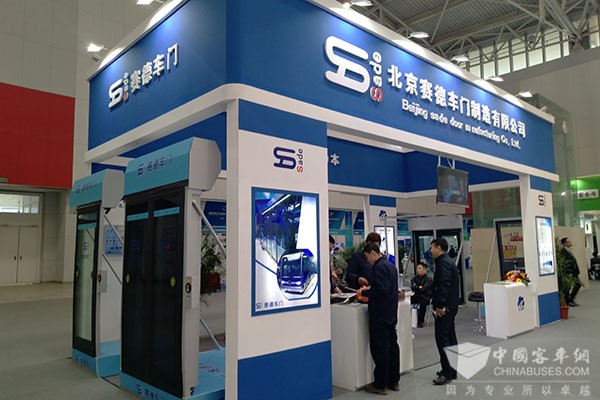 北京德赛车门亮相天津车展 展现国际化品质