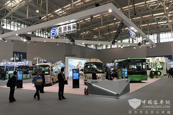 金旅天津车展：打造新能源和传统客车“多面手”