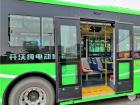开沃纯电动客车呼市运营实拍