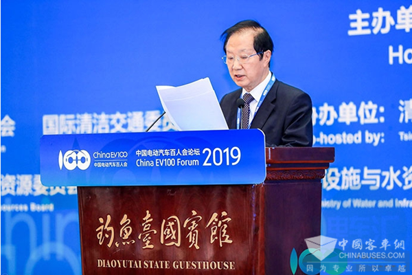 2019百人会|陈清泰：2025年 电动汽车性价比将超过燃油车