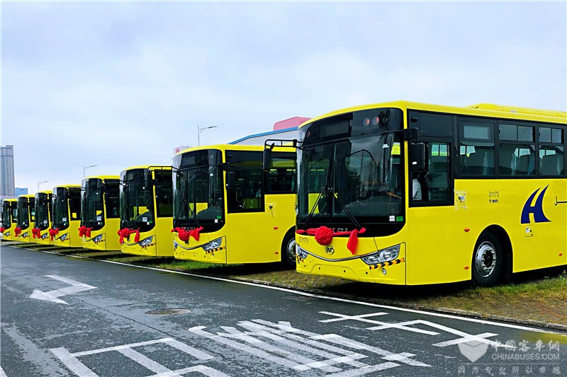 700台！安凯客车再付沙特