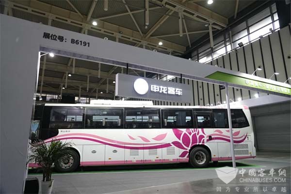 申龙客车 中国国际客车展 纯电车型