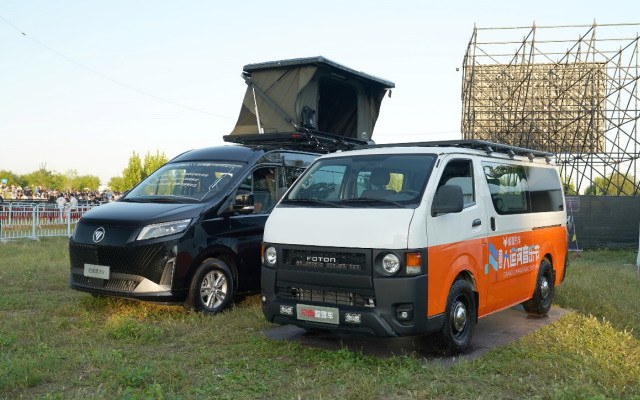 Vanlife与Music梦幻联动 图雅诺大V露营车点亮大运河音乐节