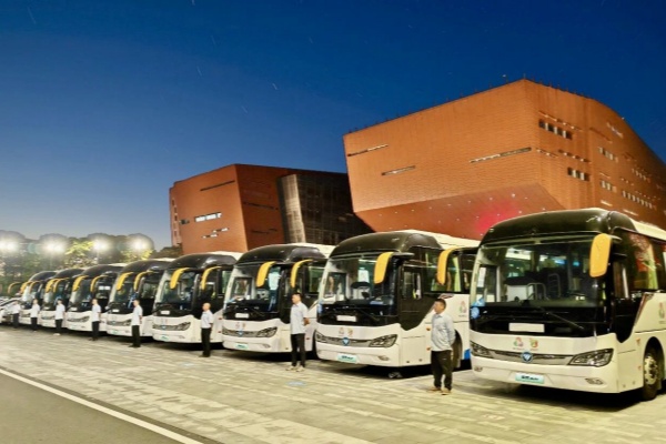 绿色出行 驰骋湾区！福田欧辉BJ6117纯电城间客车护航第十五届全运会