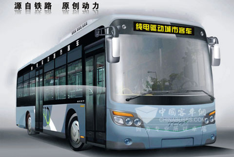 南车时代纯电驱动城市客车服务上海世博会