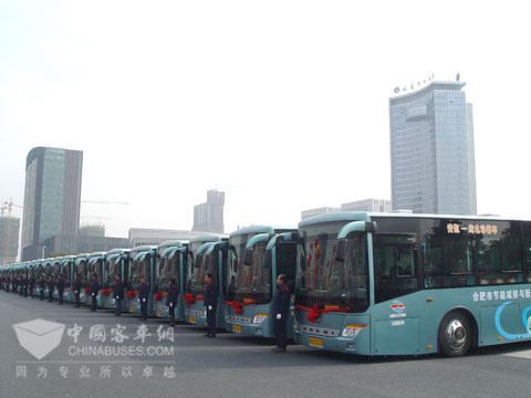安凯纯电动公交车