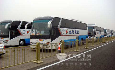 大金龙“龙威”整装待发