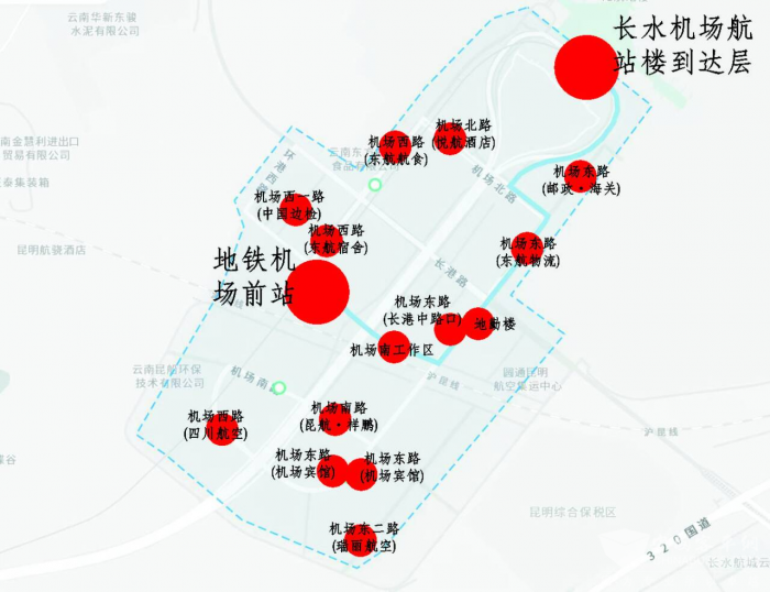 12月1日起昆明公交将在长水国际机场片区推出“灵活公交”服务