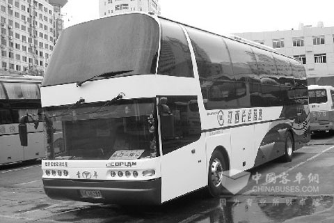 江西长运购置的双层豪华客车