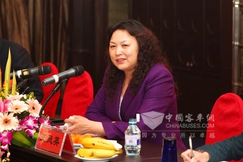 全国人大代表、长城汽车股份有限公司总裁王凤英