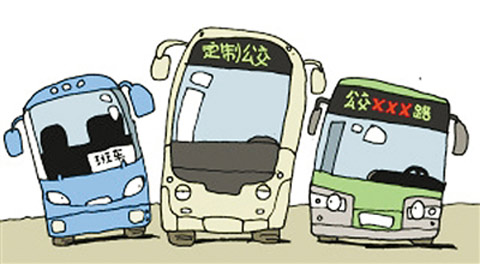 定制公交可走公交专用道