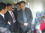 东风纯电动客车亮相中国2009世界集邮展览暨第27届洛阳牡丹花会