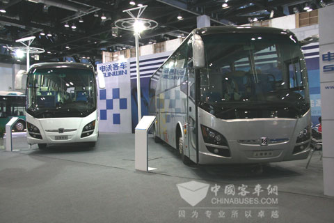 申沃客车参展车型