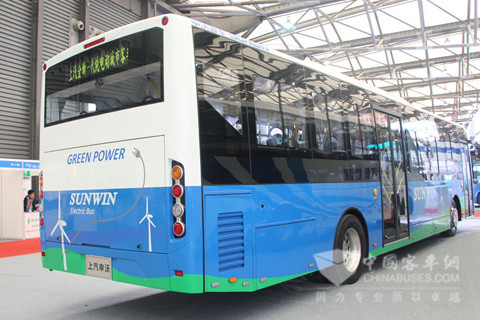 上汽申沃全新一代纯电动城市客车