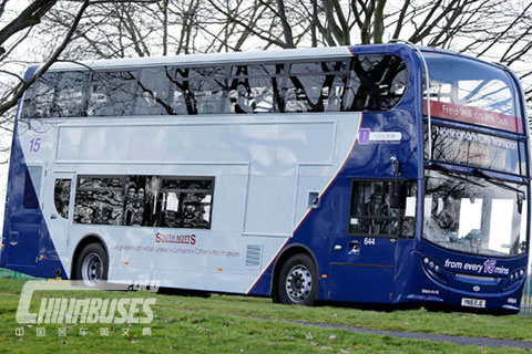 英国诺丁汉引进Scania/ADL双层客车