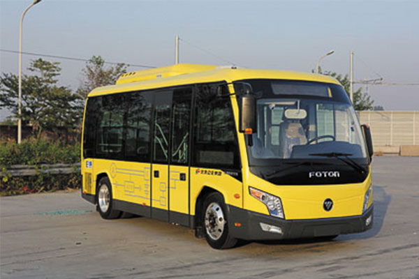 福田欧辉BJ6650EVCA公交车（纯电动11-16座）