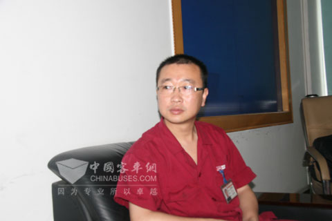 江淮商用车底盘营销公司副总经理高军